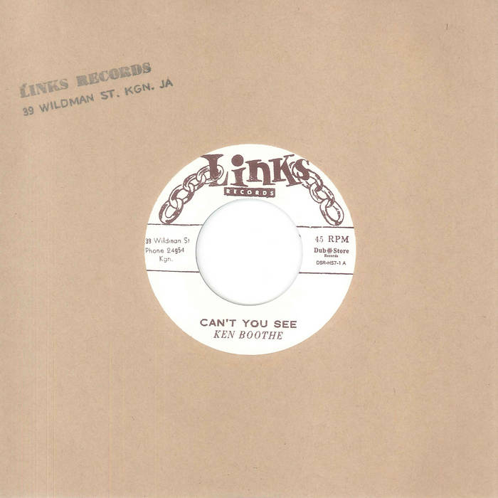美盤KEN BOOTHE /Not for Saleジャマイカ盤オリジナル Ken Boothe - Can't You See / I Remember Someone | Dub Store Records
