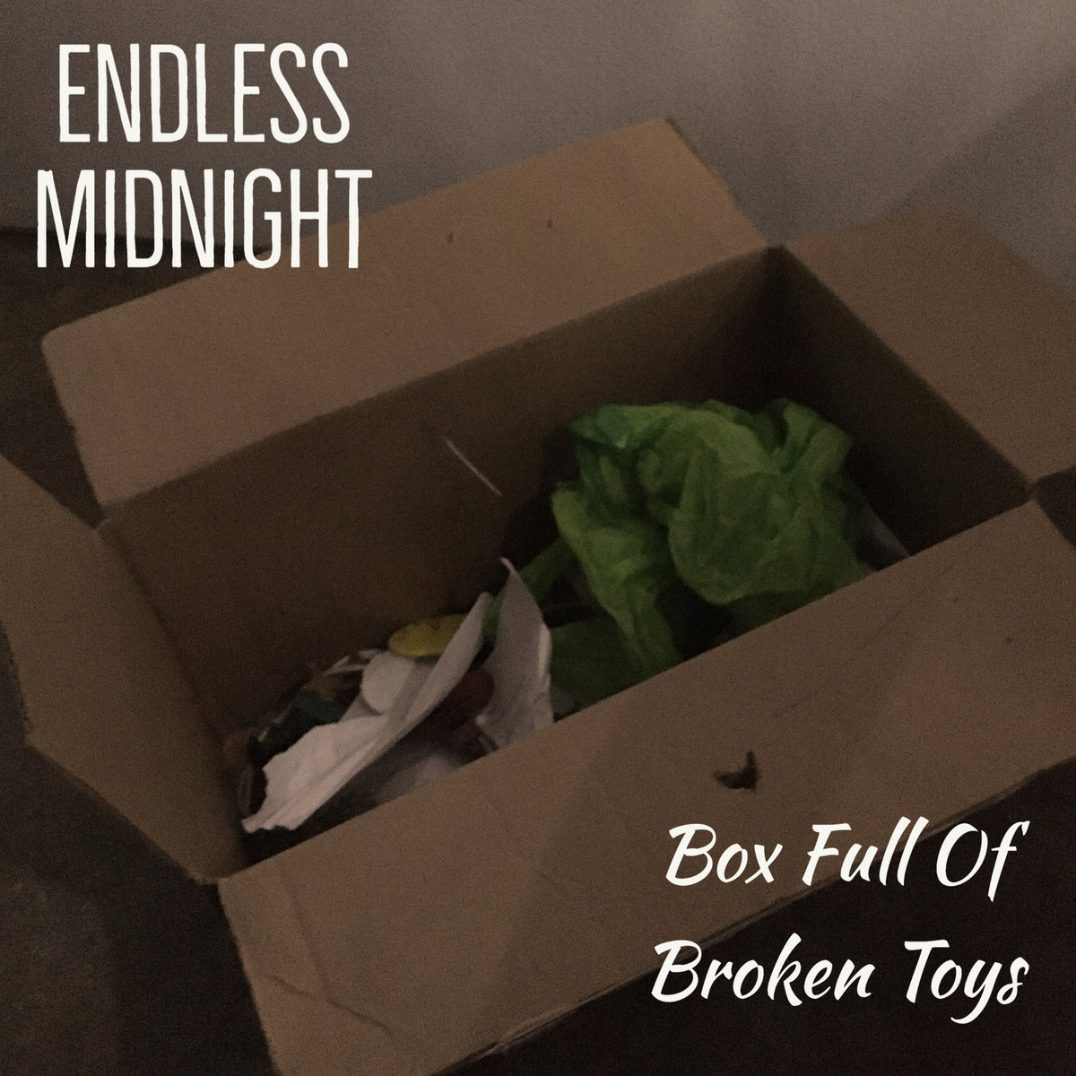 Box Full Of Broken Toys