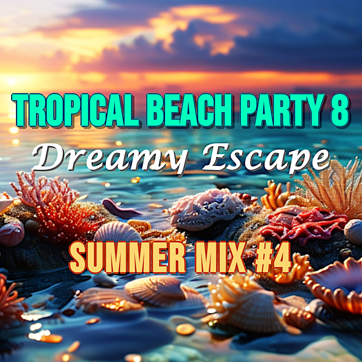 Tropical Beach Party 8 – Dreamy Escape – Summer Mix #4 2025 | Graziana