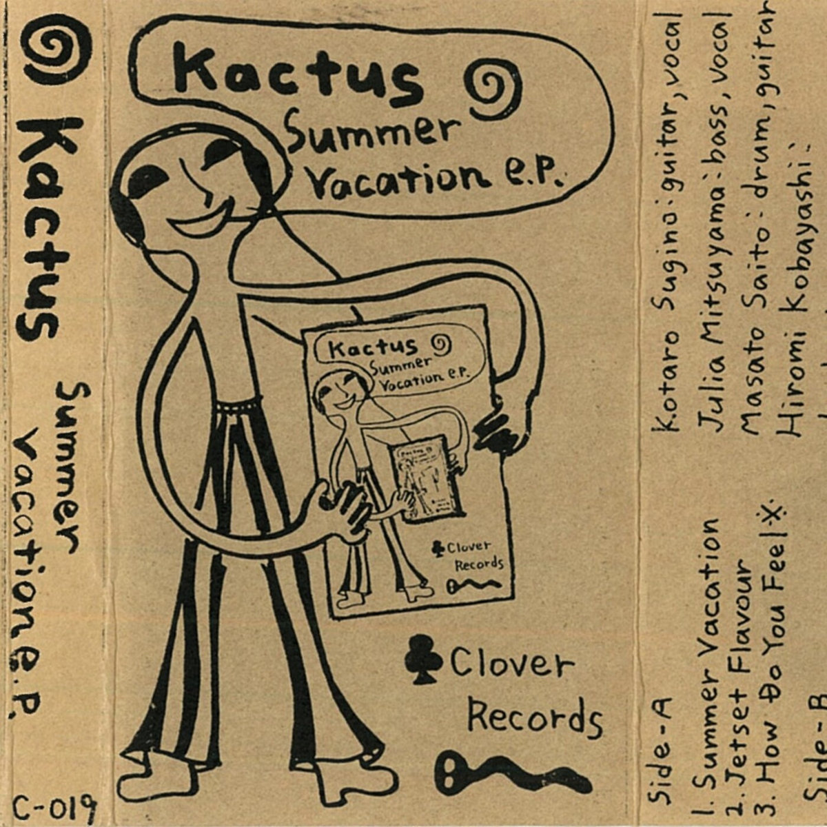 Summer Vacation e.p. | Kactus | Clover Records