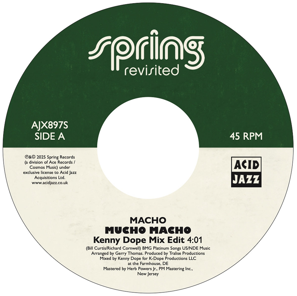 Spring Revisited vs. Kenny Dope: The 45 Mixes | Spring Revisited
