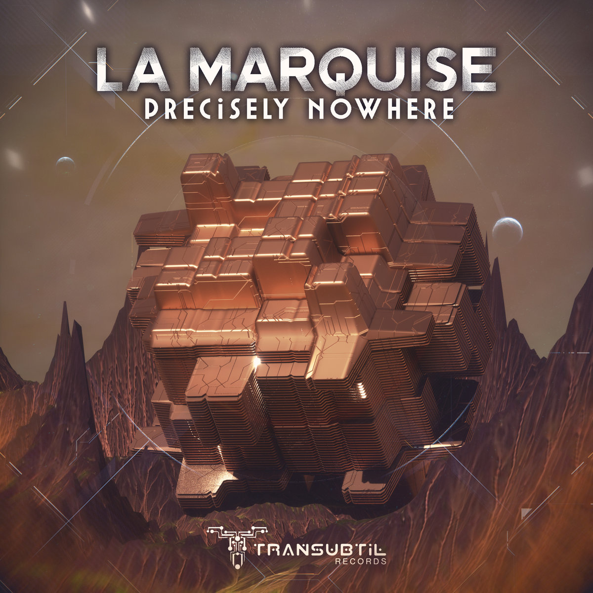 Precisely Nowhere artwork