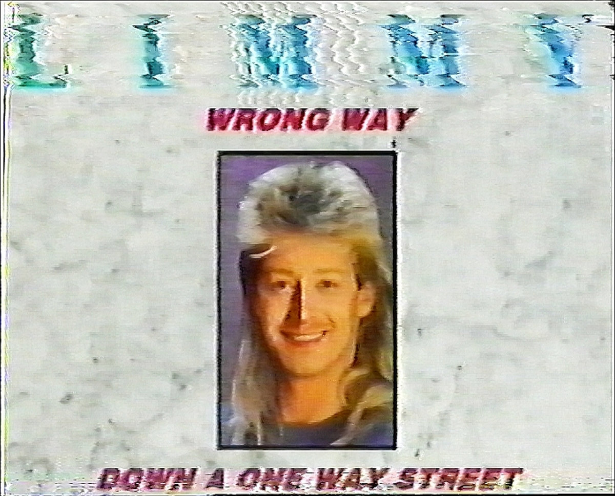 80s Limmy - Wrong Way Down A One Way Street | Saint-Laurent420