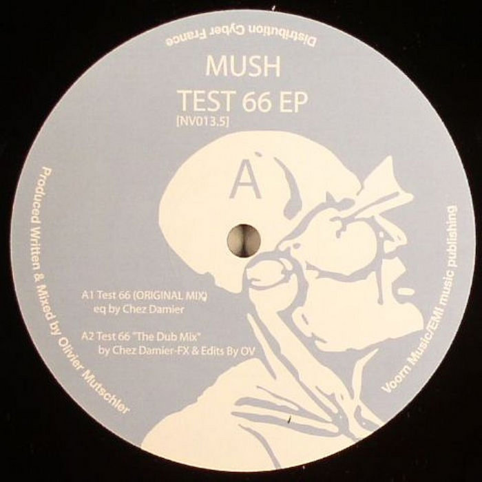 Pochette de Test 66 EP (Chez Damier Remixes) par Mush, Chez Damier, Orlando Voorn