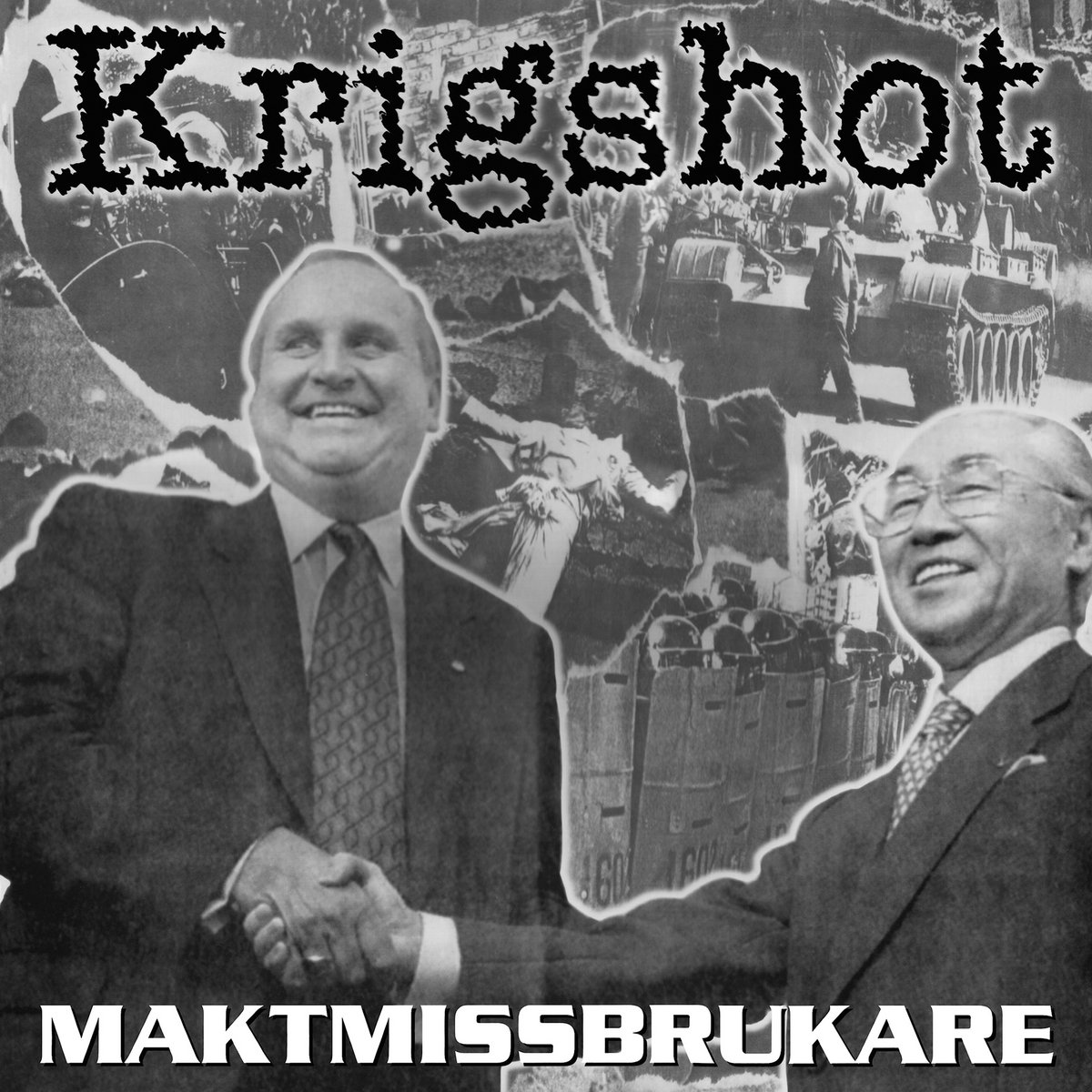 ​【極上盤/歌詞カード付】Krigshot Maktmissbrukare LP KRIGSHOT - Maktmissbrukare - LP | Insane Society records