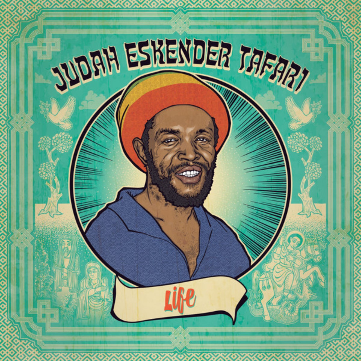 米10” Judah Eskender Tafari Life / Land Of Confusion BR1010 Black Redemption /00200 10