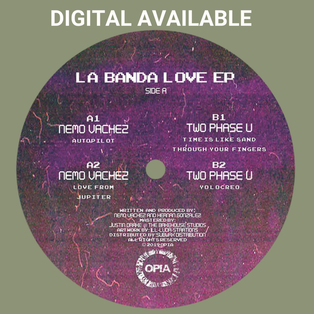 La Banda Love EP - OPIA005 | Nemo Vachez & Two Phase U | Lirica