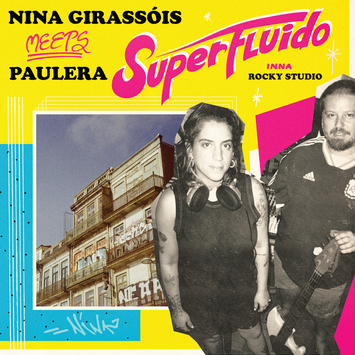 仏LP Nina Girassois, Paulera Superfluido DBQKLP16 Dubquake /00210 Superfluido | Nina Girassóis & Paulera | OBF - DUBQUAKE RECORDS