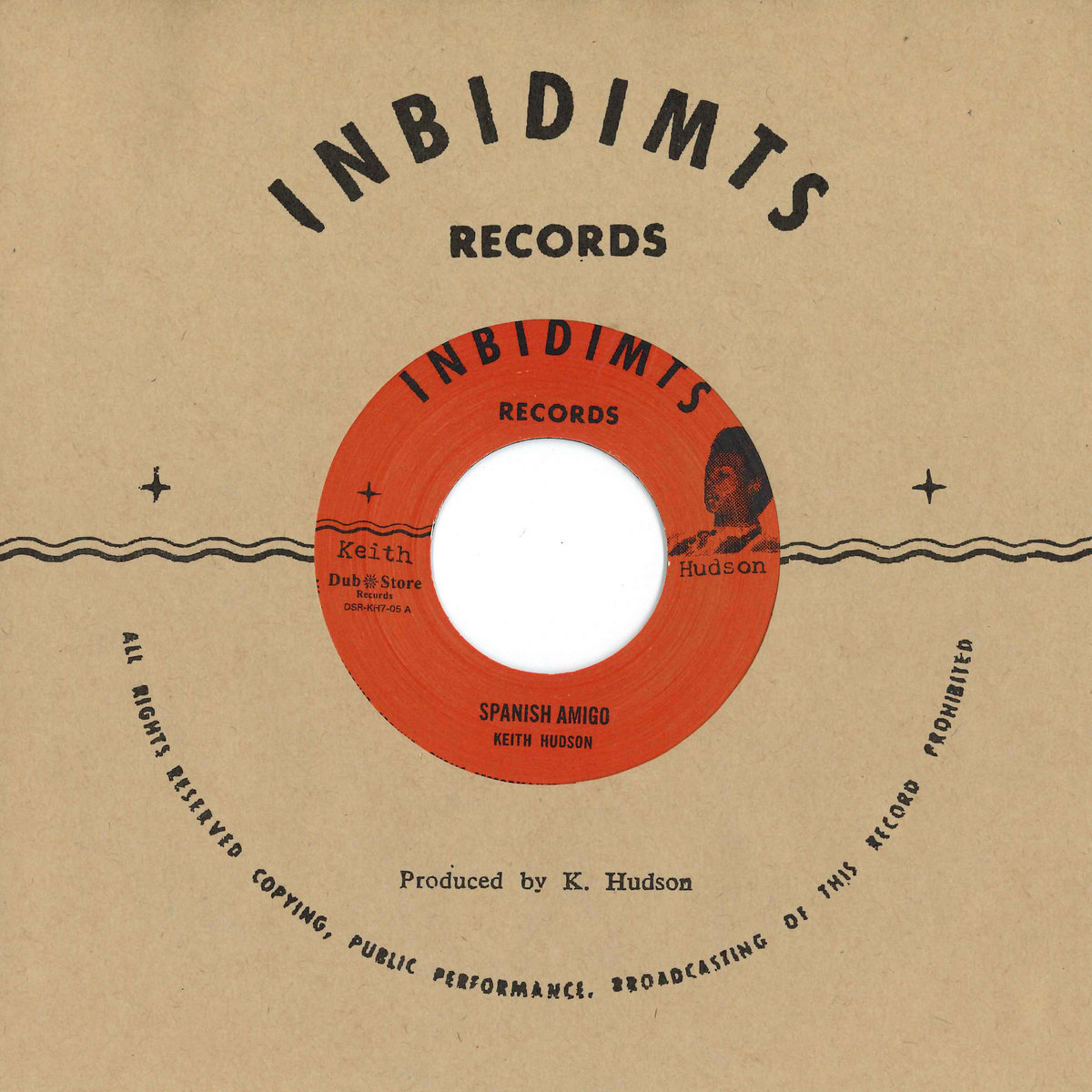 英7” Dennis Alcapone , Inn-Keepers  Duppy Serenade / Sunshine Version BA328 Banana /00050 7