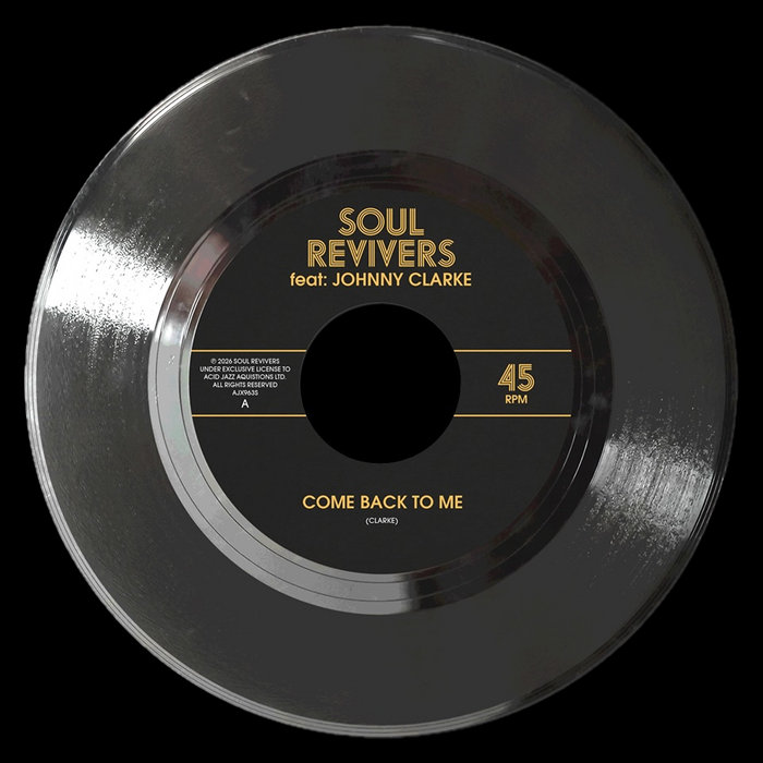 Pochette de Come Back To Me (feat. Johnny Clarke) par Soul Revivers