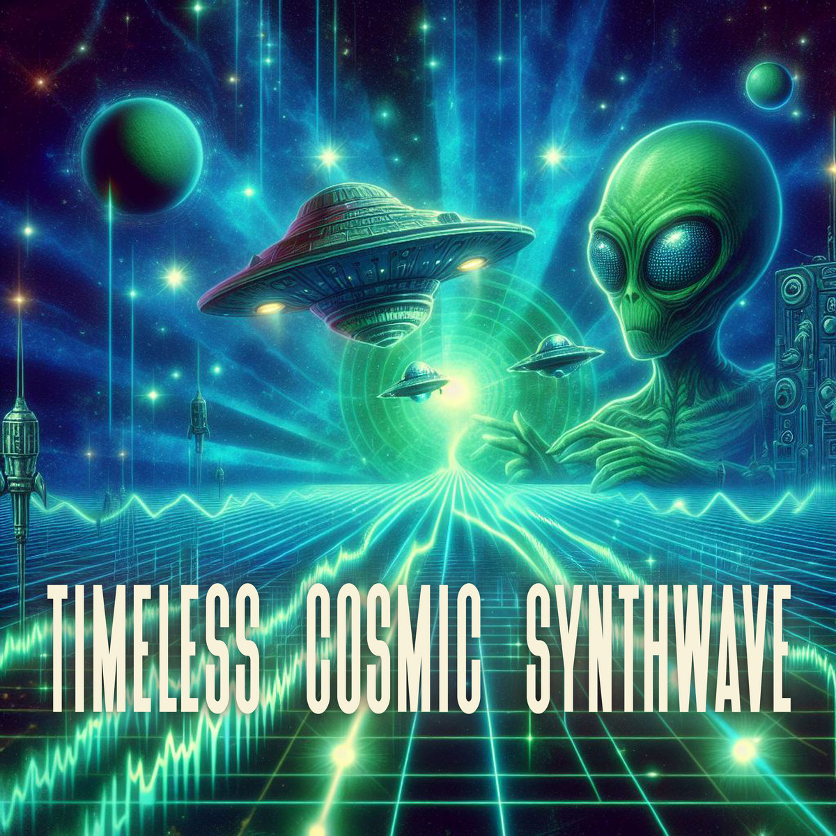 Timeless Cosmic Synthwave (Space Electronic Retrowave)