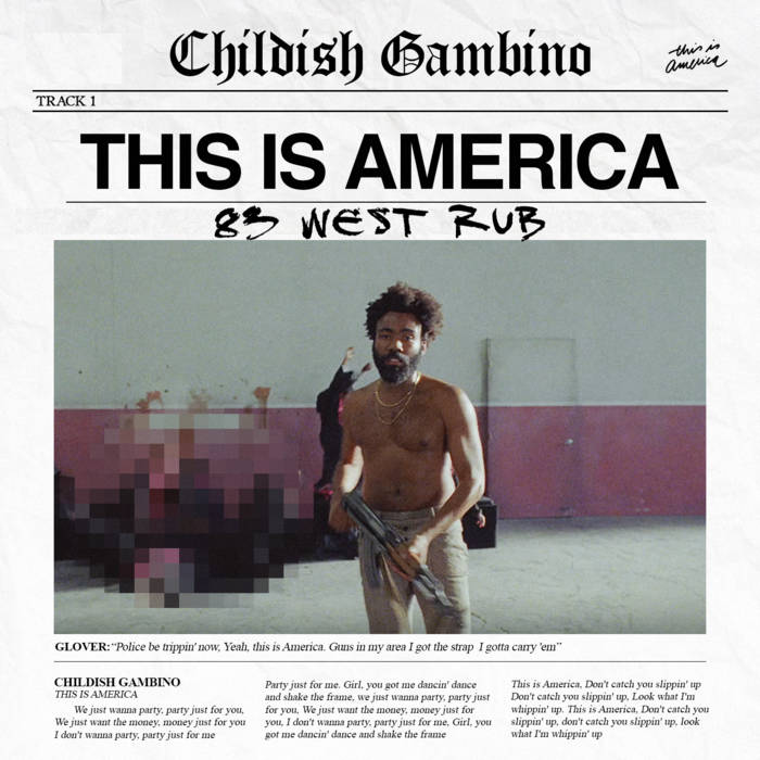 Childish Gambino -This Is America (83 West Rub) | 83West