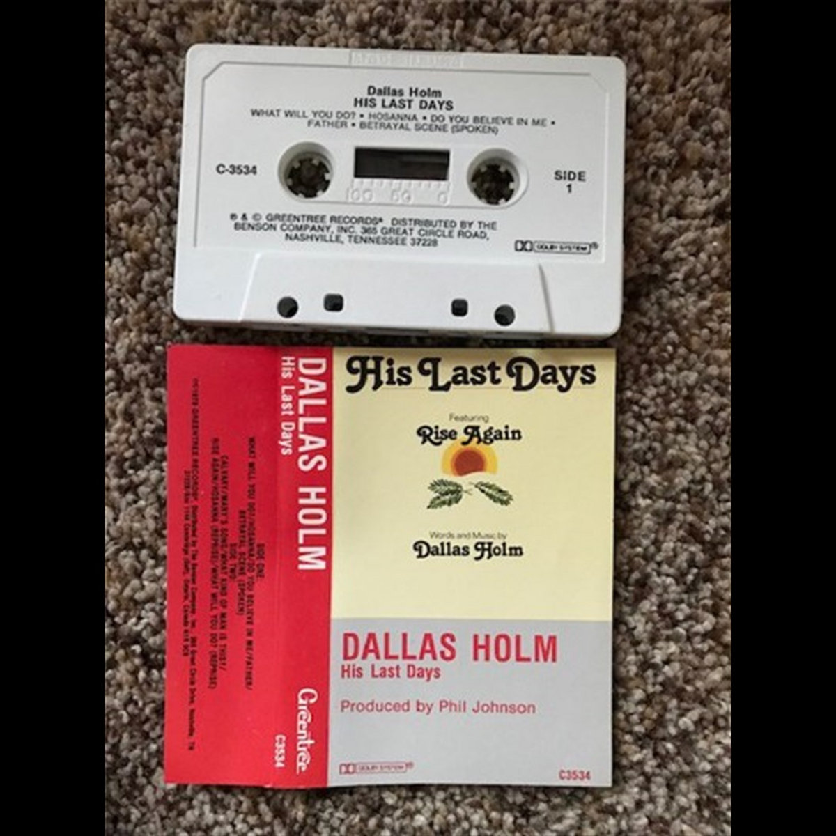 His Last Days | Dallas Holm