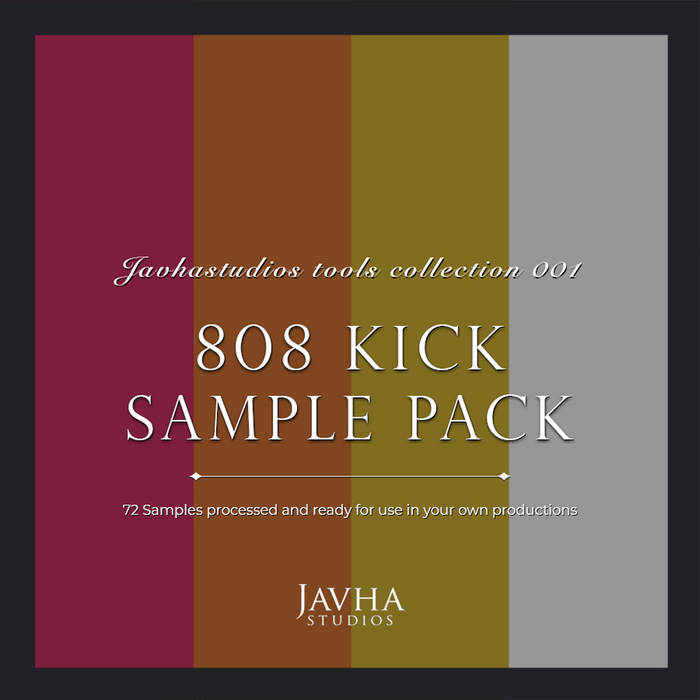 808 Kick Sample Pack Javhastudios