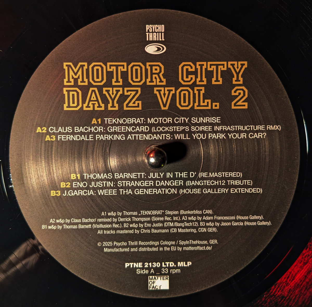 BINAURAL BEATS PROJECT_Uplink E.P._PTNE 2104 DG-LP | psycho thrill