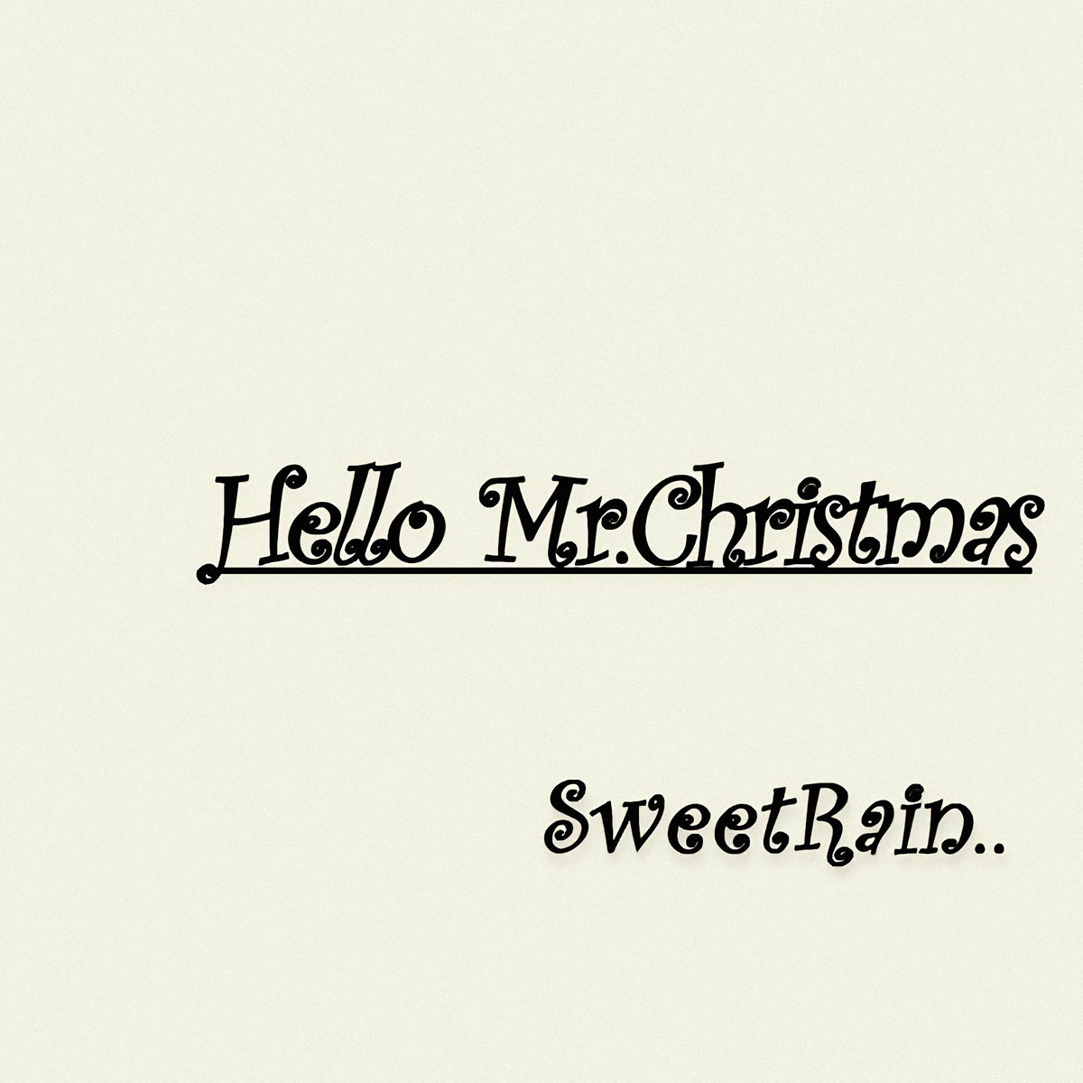 Hello Mr Christmas Sweet Rain 단비 Pinkaide