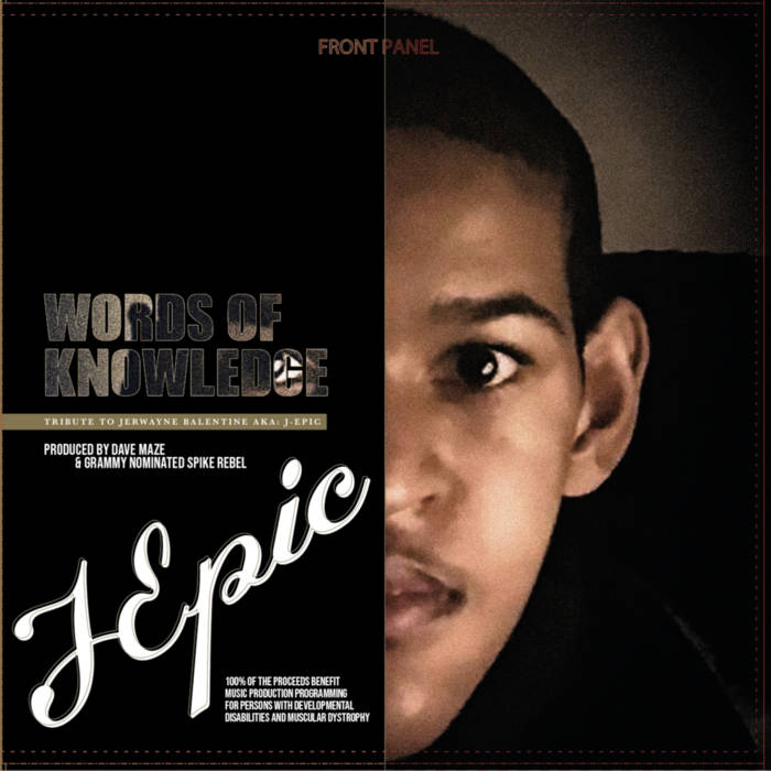 JERWAYNE BALENTINE — J-epic Words of knowledge (fundraiser album) album artwork