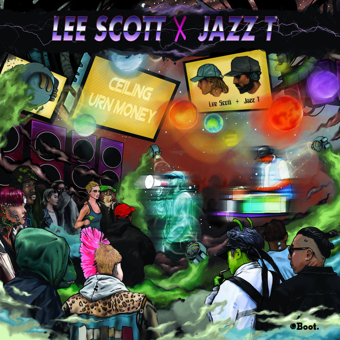Lee Scott X Jazz T Ceiling Urn Money album cover