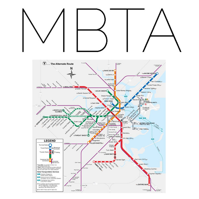 MBTA Alternative Network Guide to Boston