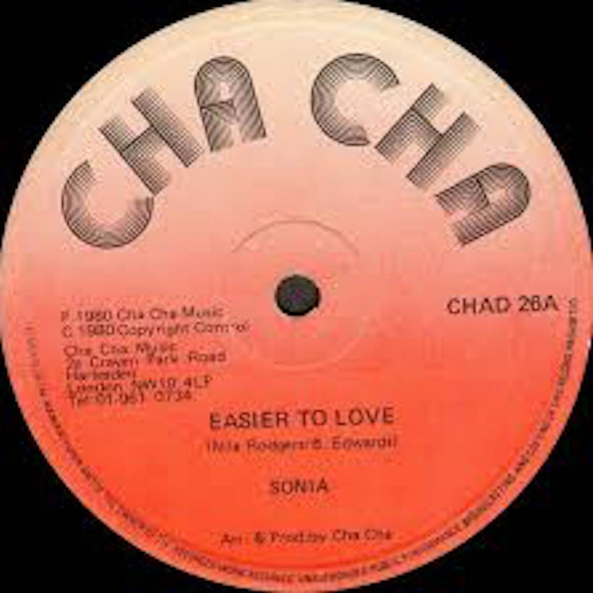 Sonia - Easier to Love 7インチ Sonia - Easier To Love - YouTube