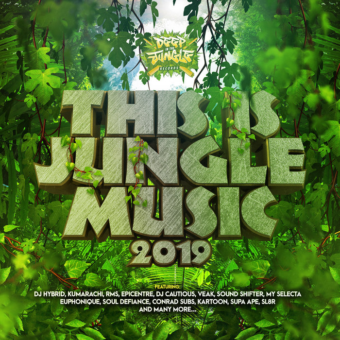 DEEPINLP001 This Is Jungle Music 2019 LP Deep In The Jungle Records