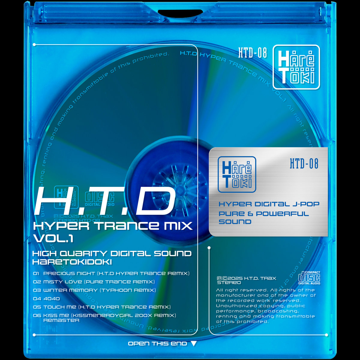 H.T.D HYPER TRANCE MIX Vol.1 | ハレトキドキ