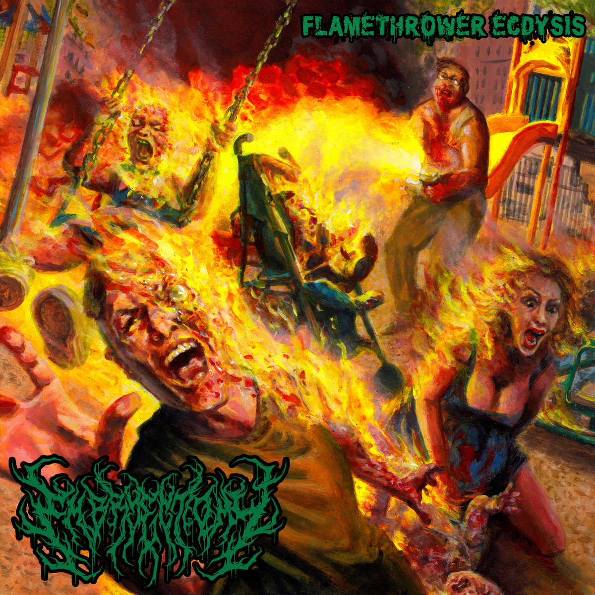 Flamethrower Ecdysis Album Art