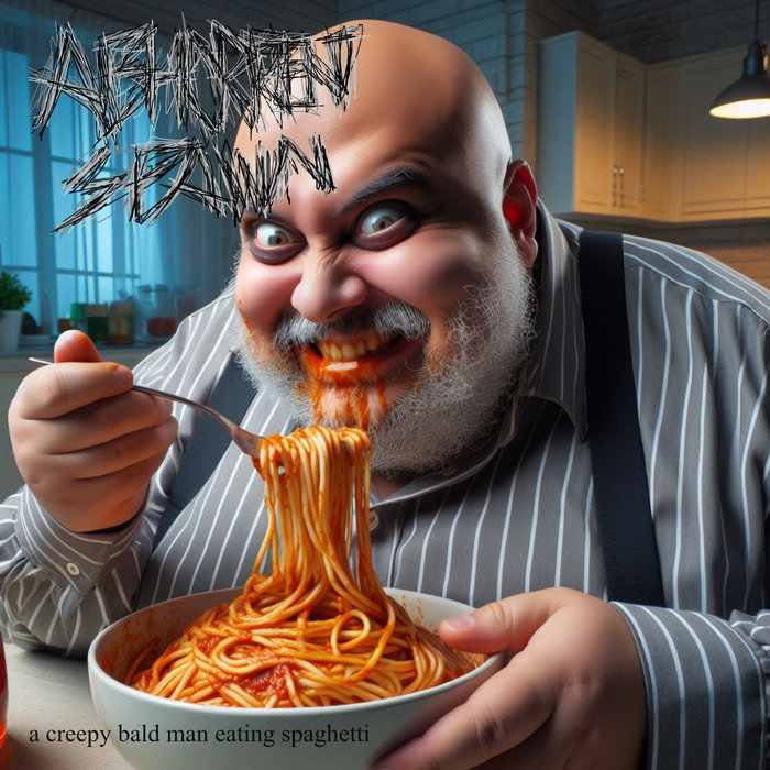 A Creepy Bald Man Eating Spaghetti | Abhorrent Spawn