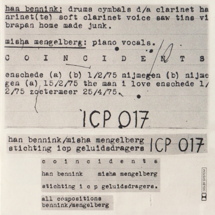 洋書 Han Bennink + ICPool Orch. - Book inc.CD ICP ORCHESTRA Instant Composers Pool Han Bennink 52 x CD + 2