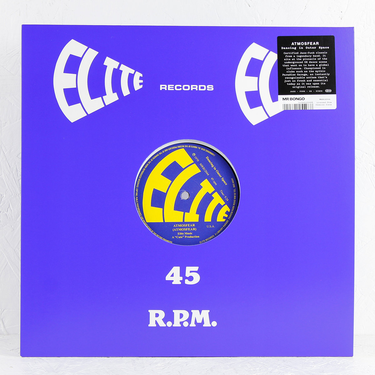 英12” Atmosfear Dancing In Outer Space DAZZ1 Elite /00250 Atmosfear – Dancing In Outer Space
