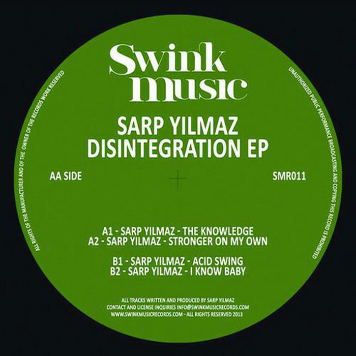 Sarp Yilmaz - Disintegration EP cover