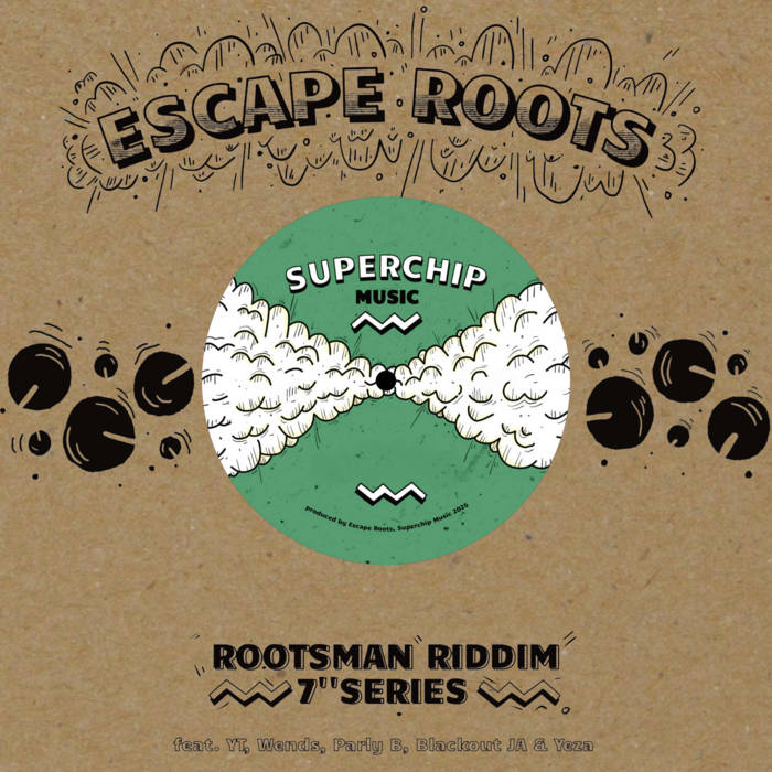 TROPICAL ESCAPE RIDDIM レコード7インチ3枚セット Tropical Escape Riddim ‑「コンピレーション」by ヴァリアス