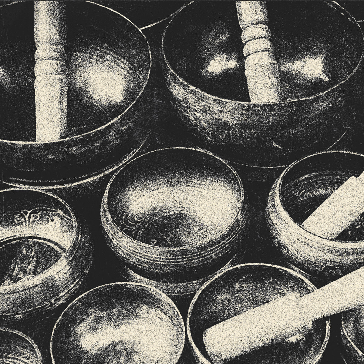 Thunder, Rain & Tibetan Singing Bowls Sounds For Sleeping Relaxing ...