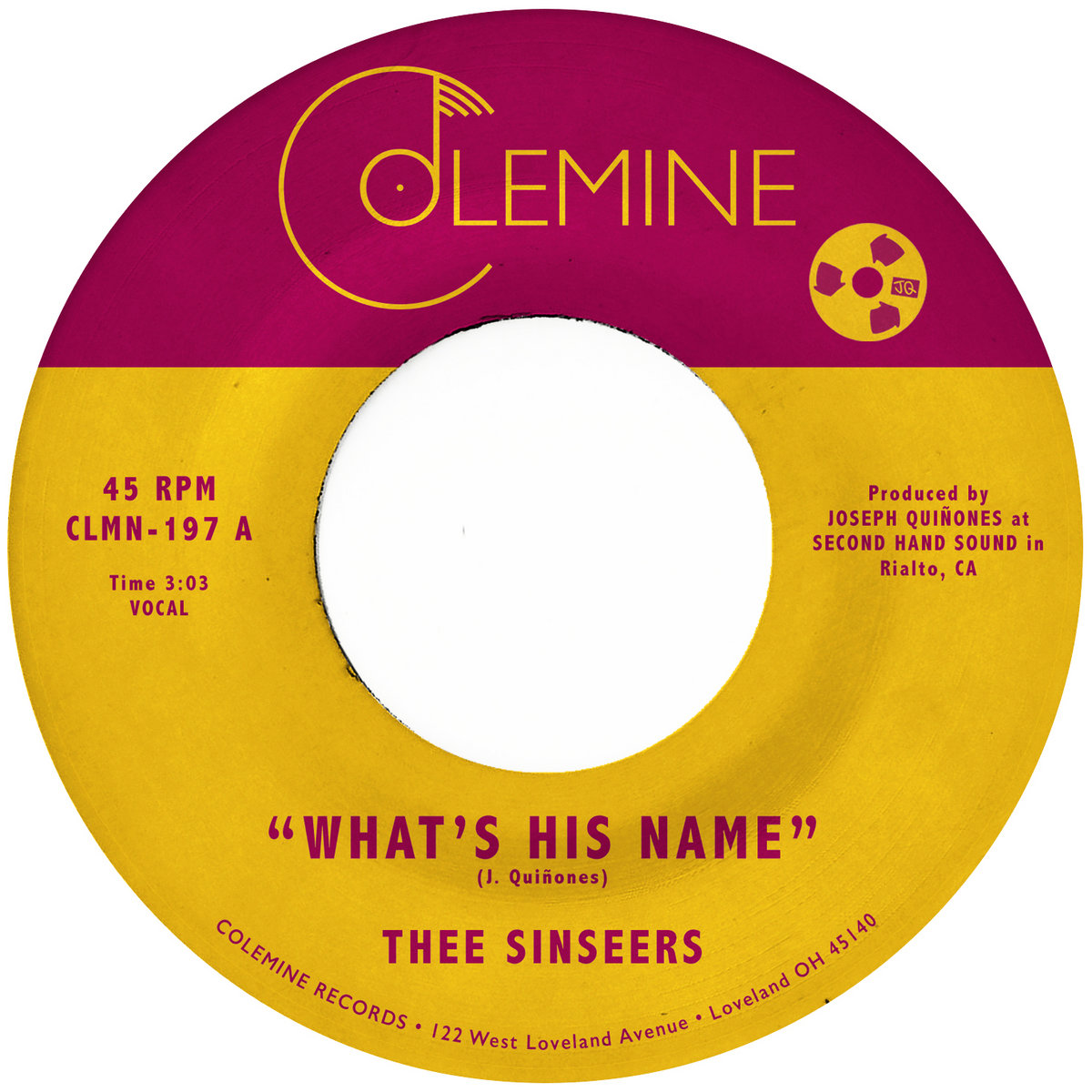 Thee Sinseers / What's His Name Thee Sinseers / What's His Name