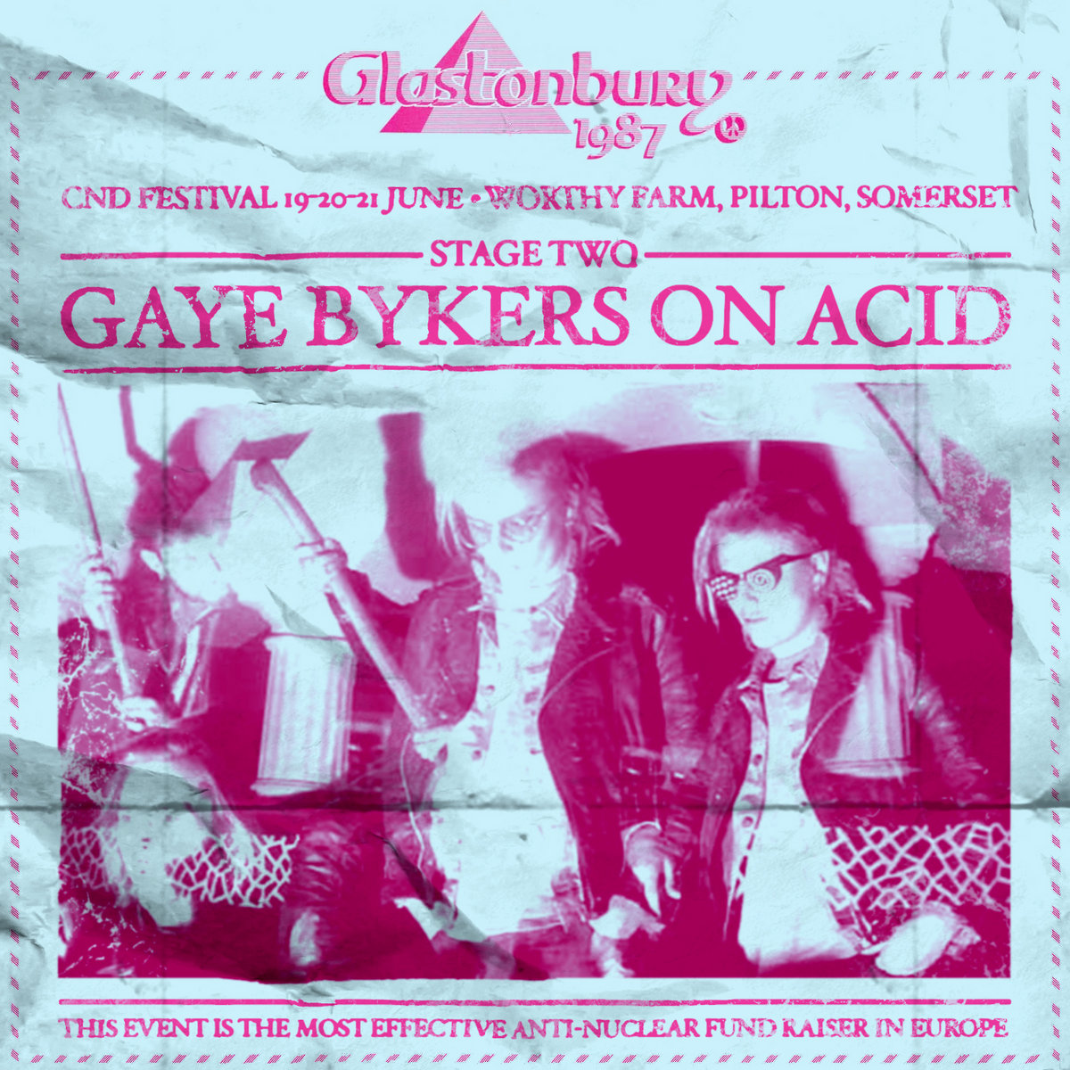 Live Glastonbury June 21st 1987 | Gaye Bykers On Acid