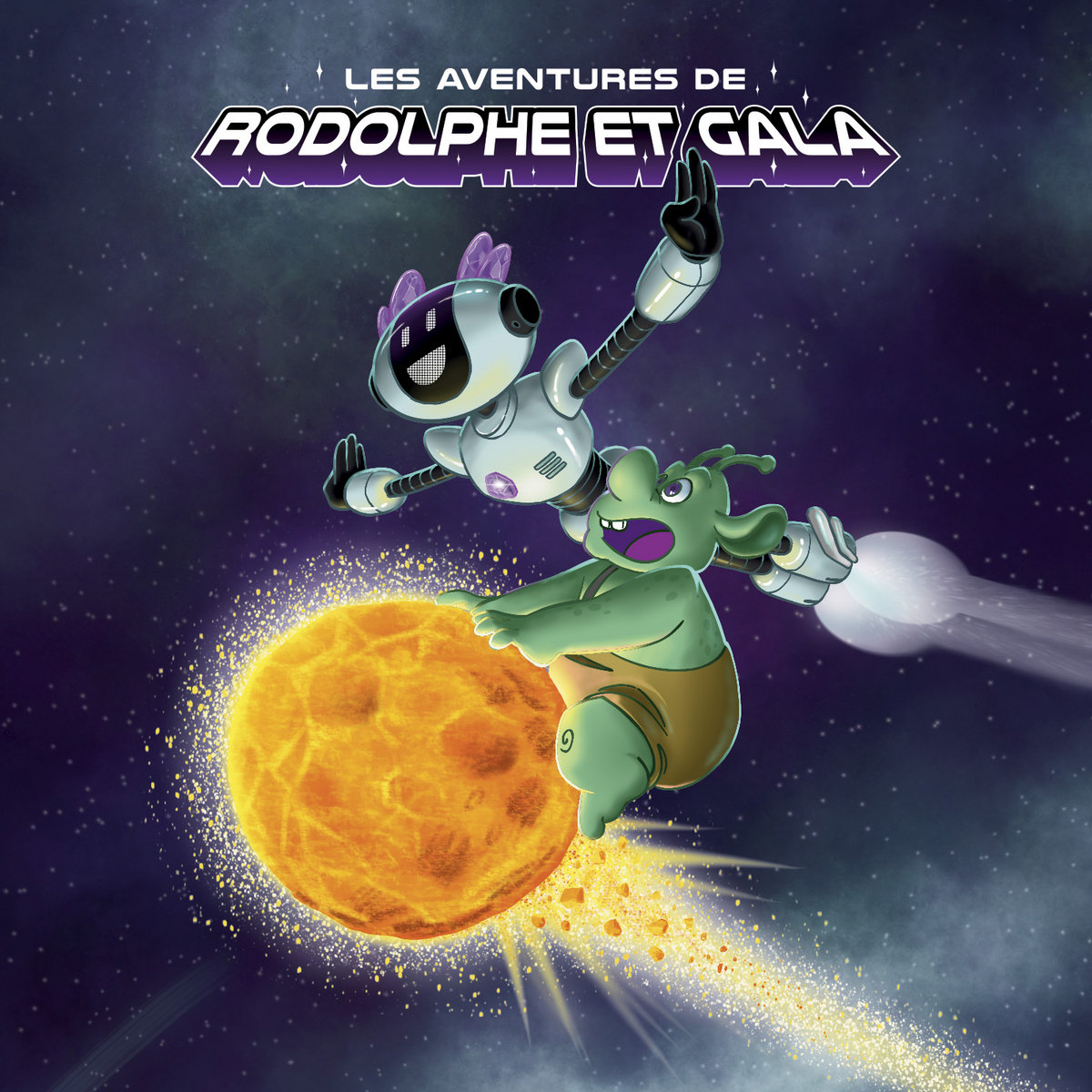 Les Aventures de Rodolphe & Gala : "Le visiteur de l'espace" (CD 2021