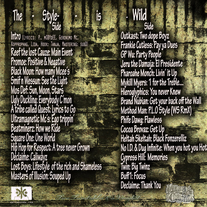 Lyrics to Go 08.A Tribe called Quest DJ WildStyle (MOON CREW)