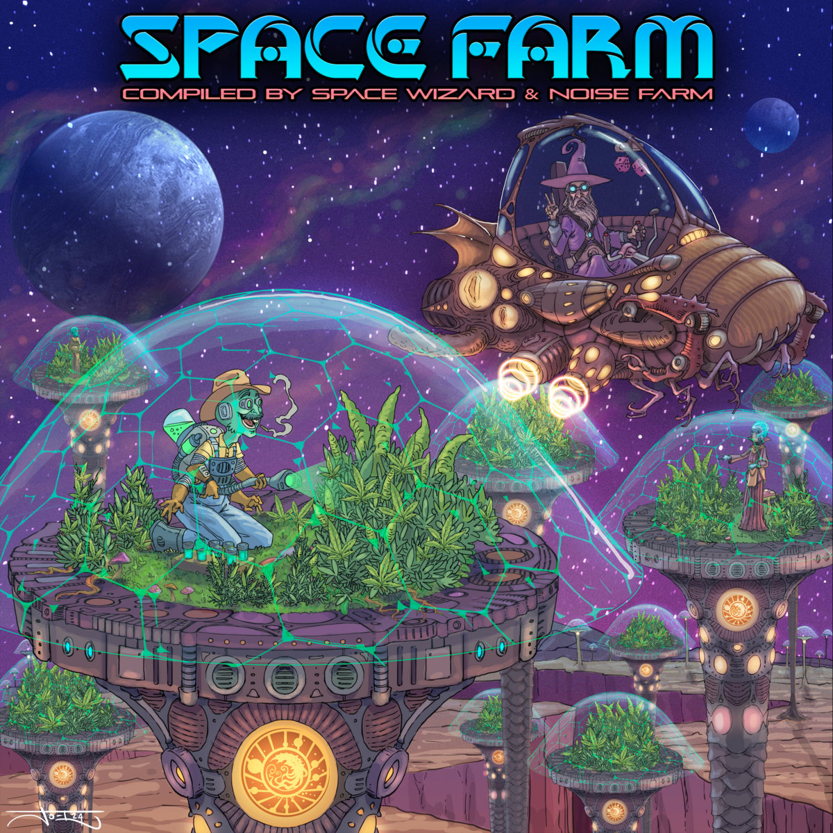 VA - Space farm (Compiled By Space Wizard & Noise Farm) | paranormal ...
