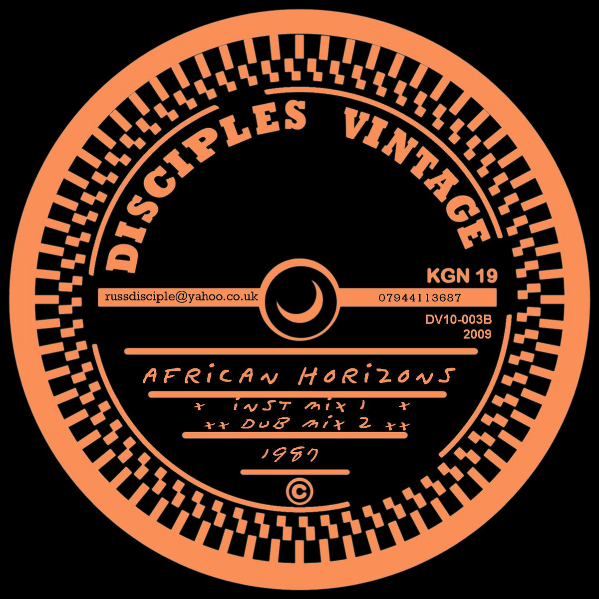 Disciples – Addis Ababa / Bass Theme – Vinyl (10