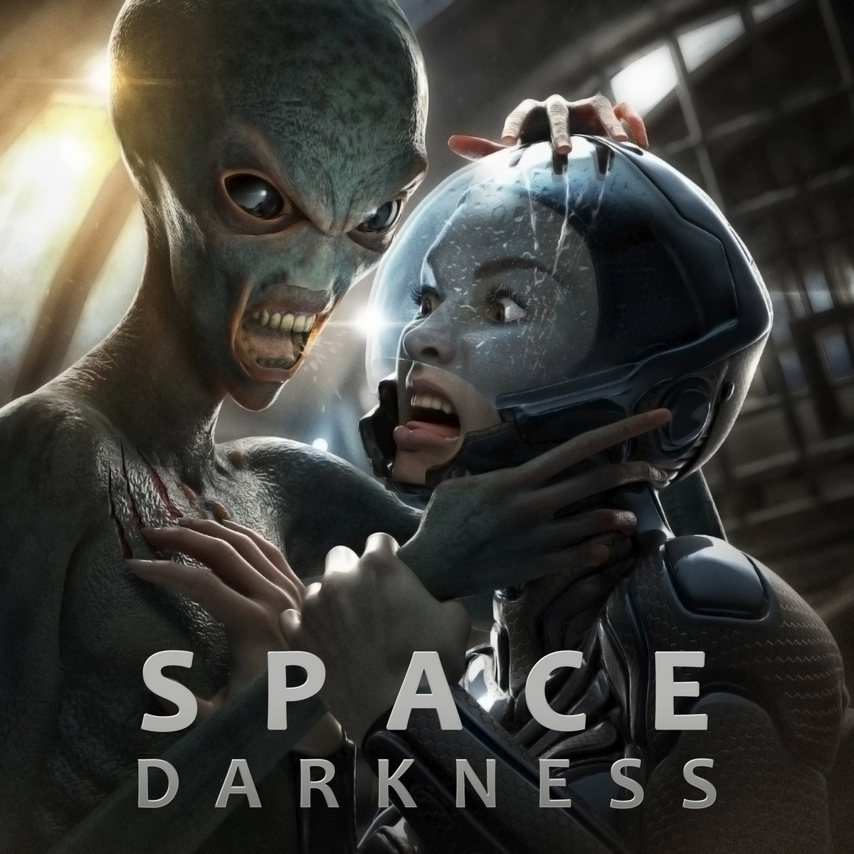 Space Darkness (Atmospheric Dramatic Creepy Horror Electronic Music)