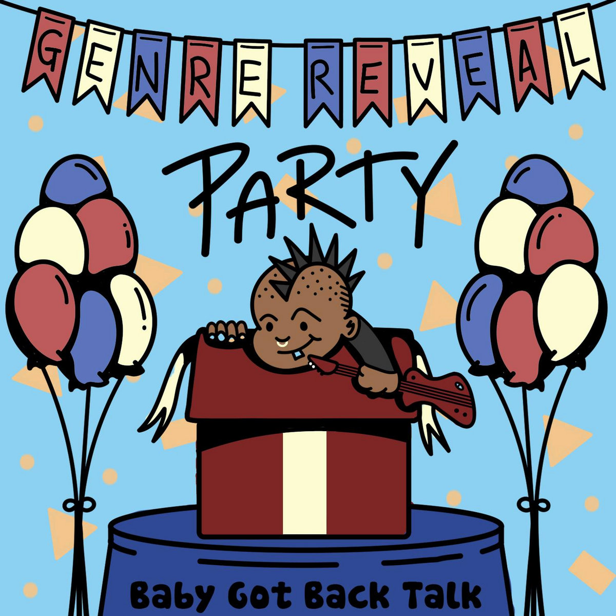 Genre Reveal Party by Baby Got Back Talk