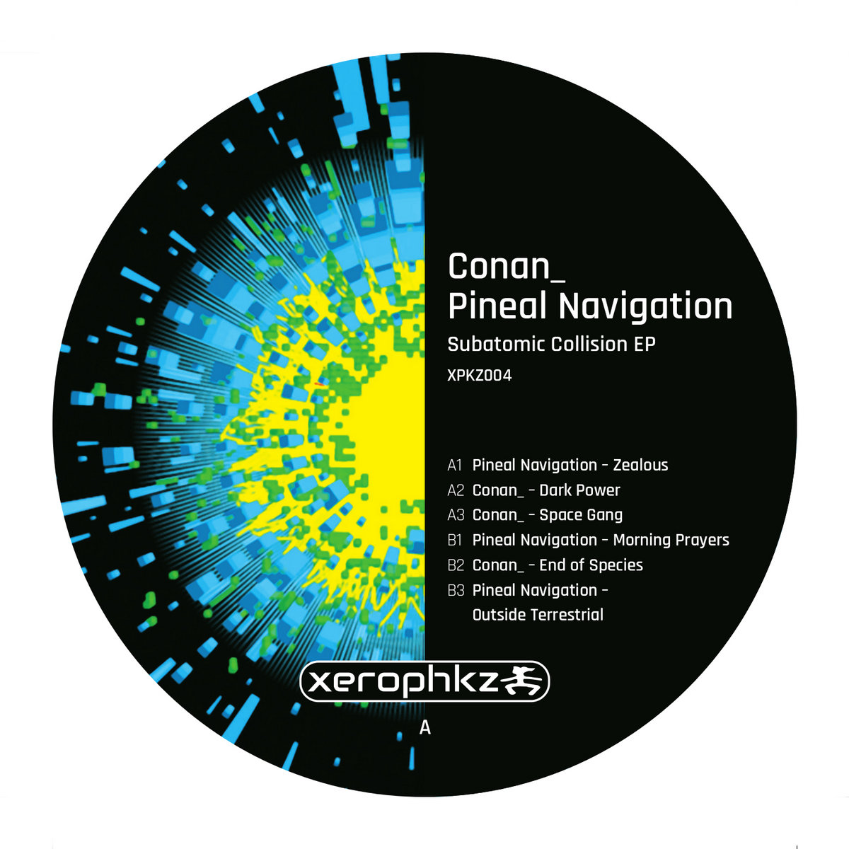 Subatomic Collision Ep cover
