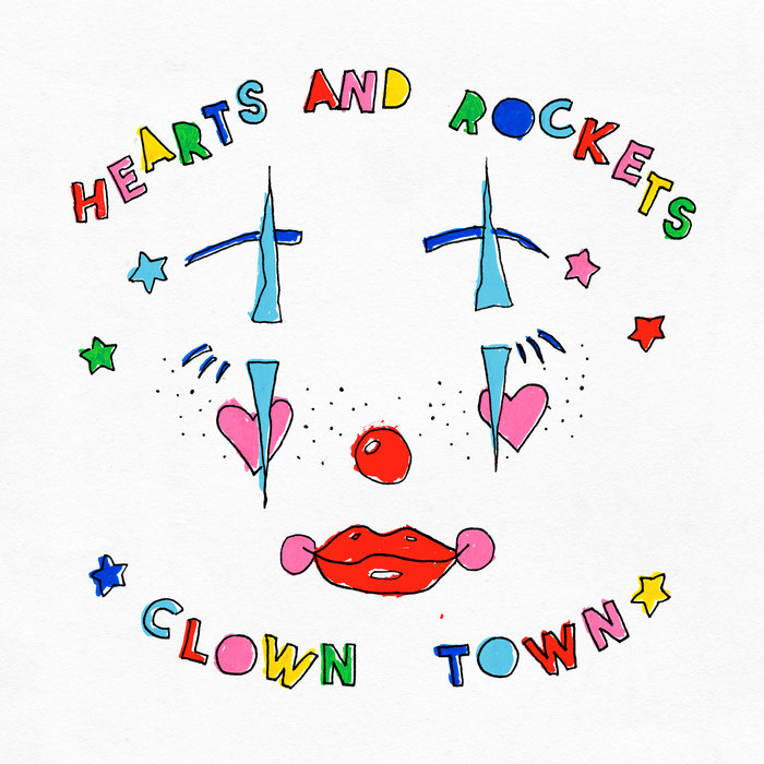Clown Town / Aries Season Hearts and Rockets / Skink Tank Hearts