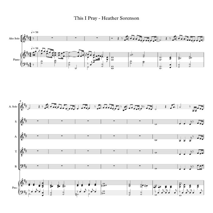 This I pray Heather Sorenson Choral Music Practice Files