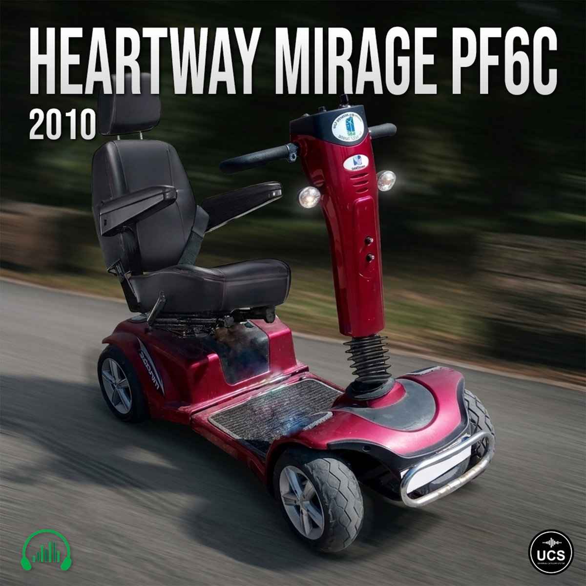 Heartway Mirage PF6C 2010 power mobility wheelchair scooter