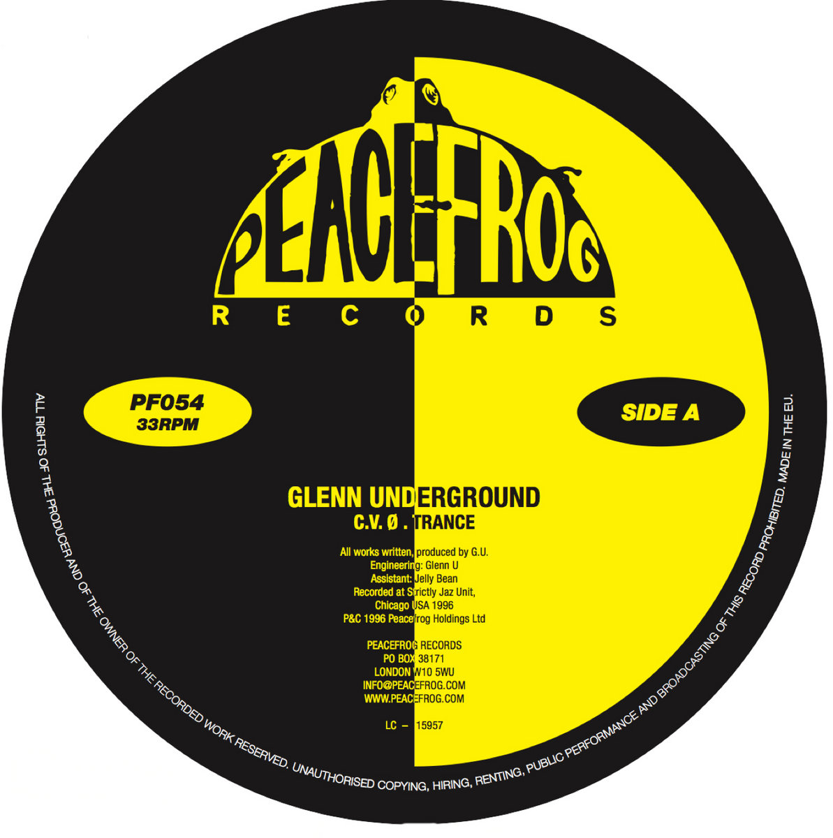 洋楽 Glenn Underground Back To The Basic Pt.1 Glenn Underground – Back To The Basic Pt. 1 – Vinyl (12
