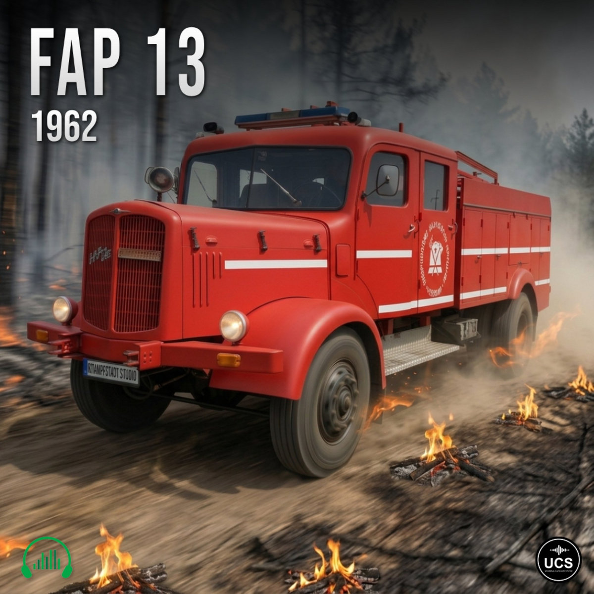 FAP 13 1962 fire truck