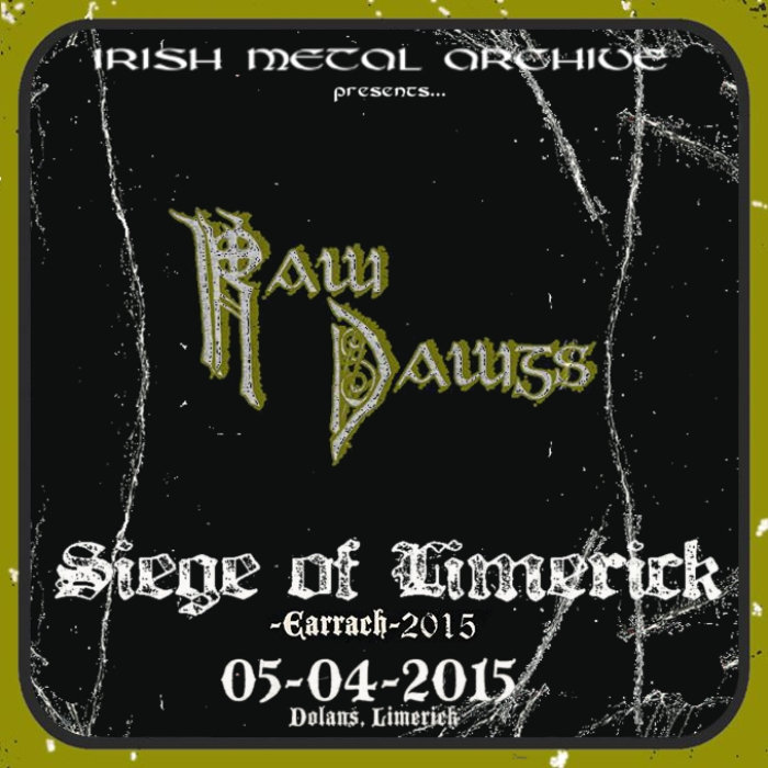 RAW DAWGS - Live @ The Siege - Earrach 2015 cover
