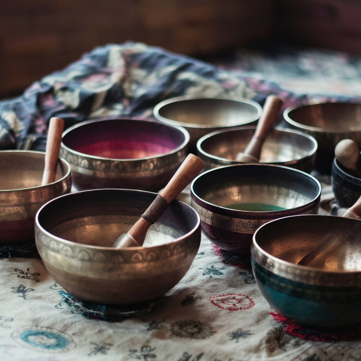( $5) Singing Bowls - Sample Pack - Just Intonation Indian Scale ...
