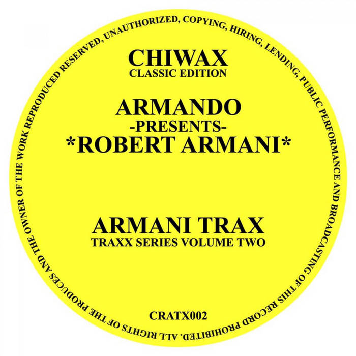 CRATX002 | Armando presents Robert Armani | dbh-music